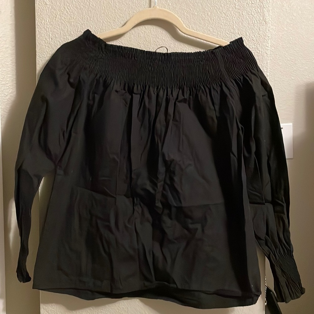 Off the shoulder blouse